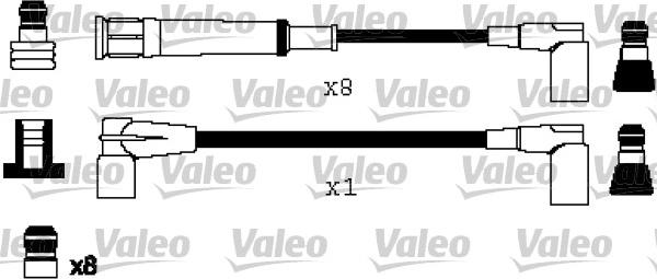 Valeo 346223 - Ignition Cable Kit autospares.lv