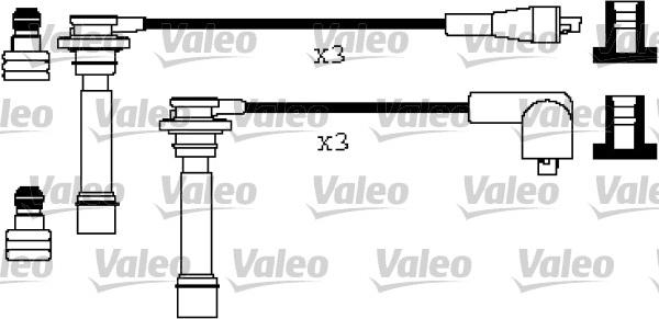 Valeo 346275 - Ignition Cable Kit autospares.lv