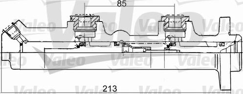 Valeo 350568 - Brake Master Cylinder autospares.lv