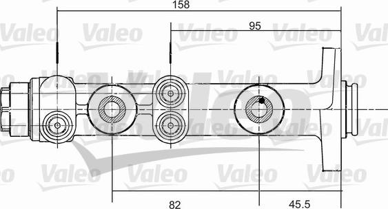 Valeo 350675 - Brake Master Cylinder autospares.lv