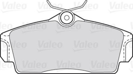 Valeo 301450 - Brake Pad Set, disc brake autospares.lv