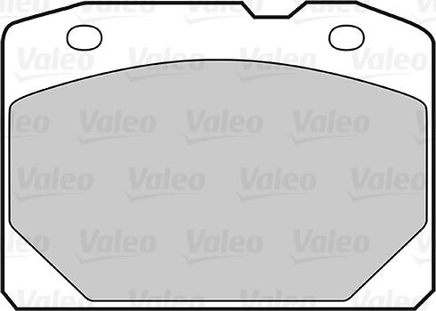 Valeo 301405 - Brake Pad Set, disc brake autospares.lv