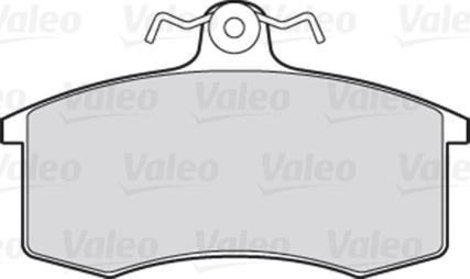 Valeo 301406 - Brake Pad Set, disc brake autospares.lv