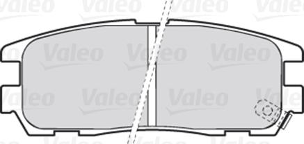 Valeo 301507 - Brake Pad Set, disc brake autospares.lv