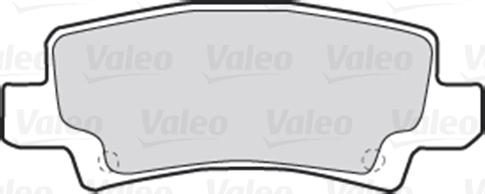 Valeo 301680 - Brake Pad Set, disc brake autospares.lv