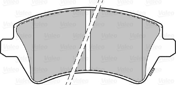 Valeo 301679 - Brake Pad Set, disc brake autospares.lv