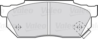 Valeo 301047 - Brake Pad Set, disc brake autospares.lv