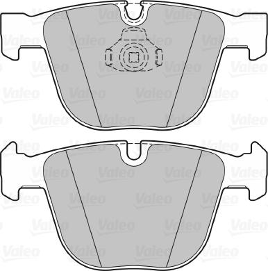 Valeo 301820 - Brake Pad Set, disc brake autospares.lv