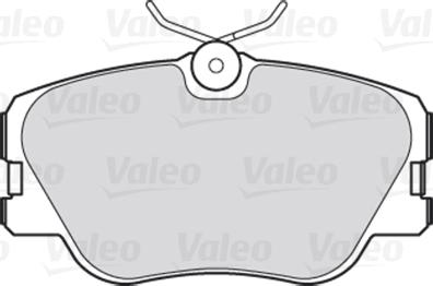 Valeo 301315 - Brake Pad Set, disc brake autospares.lv