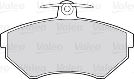 Valeo 301330 - Brake Pad Set, disc brake autospares.lv