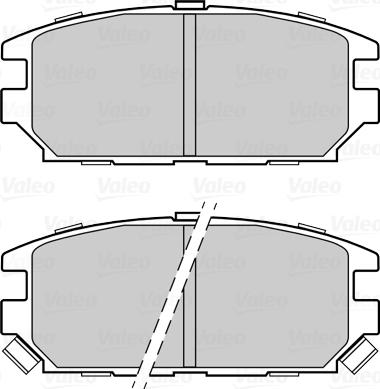 Valeo 302294 - Brake Pad Set, disc brake autospares.lv