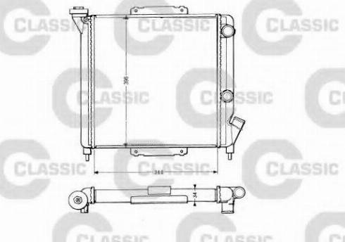 Valeo 383959 - Radiator, engine cooling autospares.lv