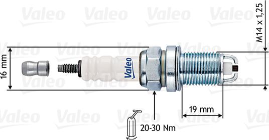 Valeo 246901 - Spark Plug autospares.lv