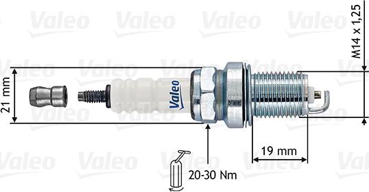 Valeo 246856 - Spark Plug autospares.lv