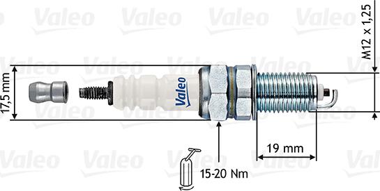Valeo 246879 - Spark Plug autospares.lv