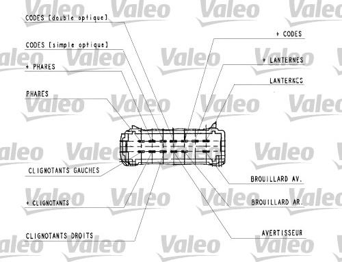 Valeo 251439 - Steering Column Switch autospares.lv