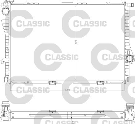 Valeo 234277 - Radiator, engine cooling autospares.lv