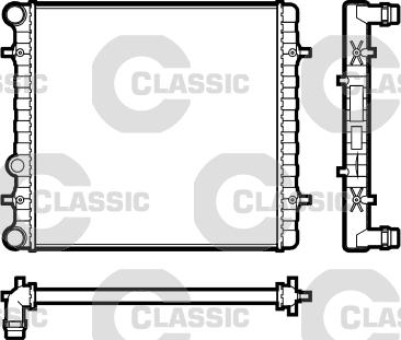 Valeo 231606 - Radiator, engine cooling autospares.lv