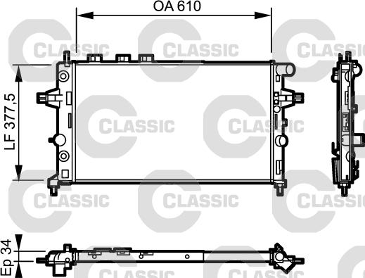 Valeo 232550 - Clutch Pressure Plate autospares.lv