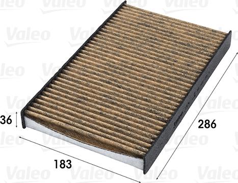 Valeo 701014 - Filter, interior air autospares.lv