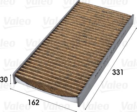 Valeo 701010 - Filter, interior air autospares.lv