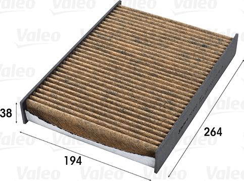 Valeo 701012 - Filter, interior air autospares.lv