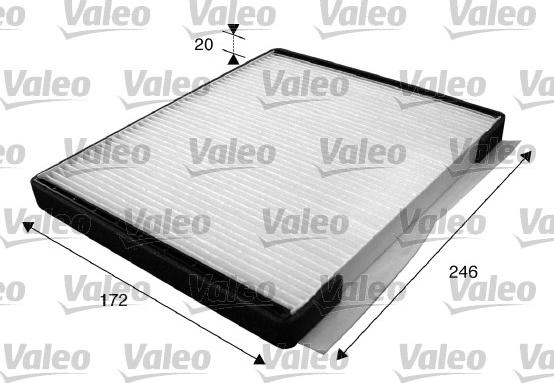 Valeo 715592 - Filter, interior air autospares.lv