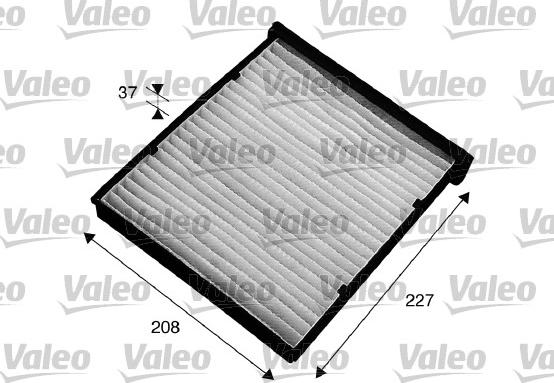 Valeo 715543 - Filter, interior air autospares.lv