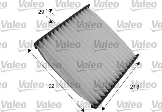 Valeo 715550 - Filter, interior air autospares.lv