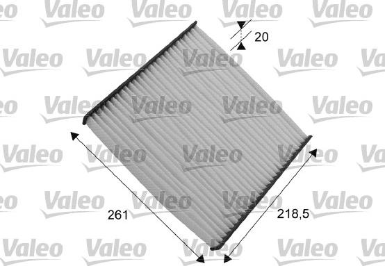 Valeo 715552 - Filter, interior air autospares.lv