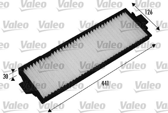 Valeo 715514 - Filter, interior air autospares.lv