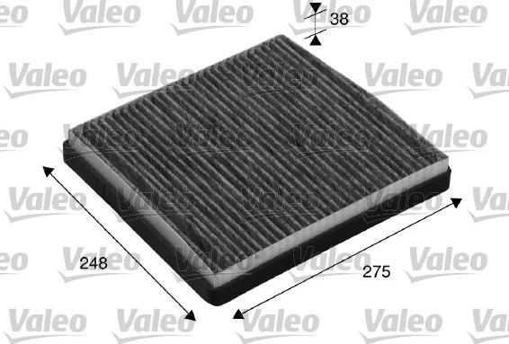 Valeo 715512 - Filter, interior air autospares.lv