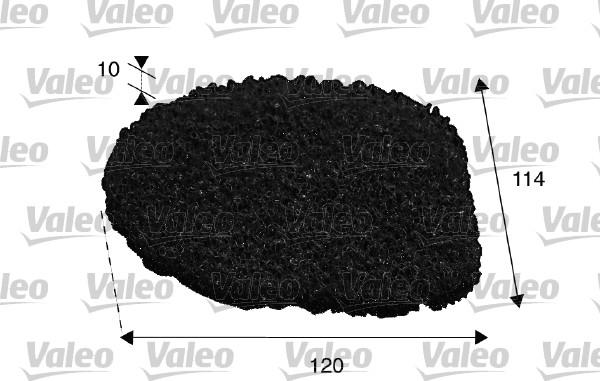 Valeo 715589 - Filter, interior air autospares.lv