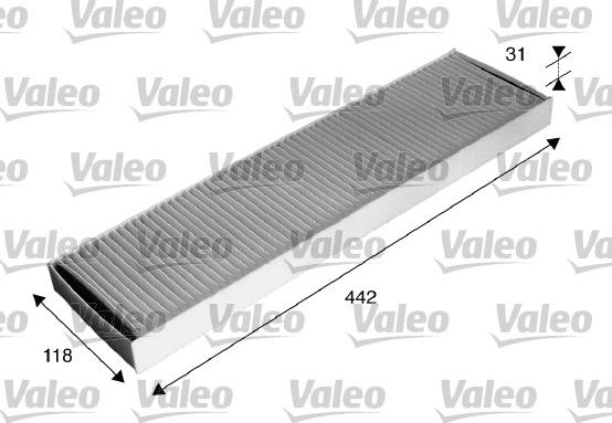 Valeo 715585 - Filter, interior air autospares.lv