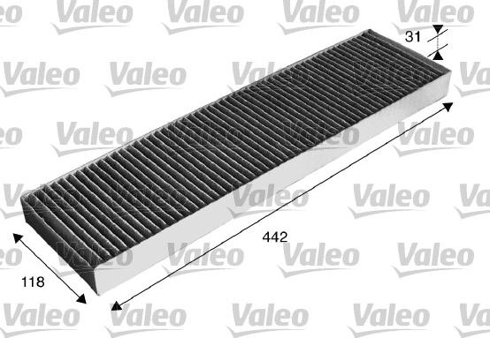 Valeo 715586 - Filter, interior air autospares.lv