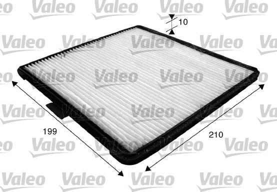 Valeo 715588 - Filter, interior air autospares.lv