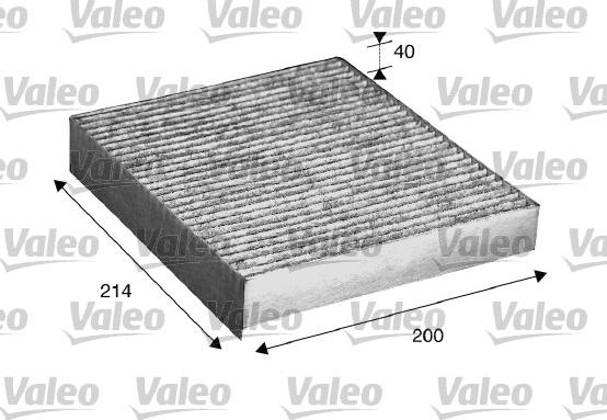 Valeo 715533 - Filter, interior air autospares.lv