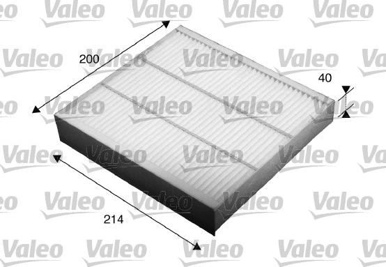 Valeo 715532 - Filter, interior air autospares.lv