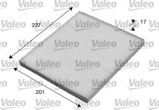 Valeo 715521 - Filter, interior air autospares.lv