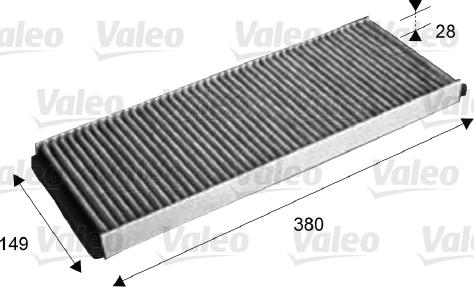 Valeo 715578 - Filter, interior air autospares.lv