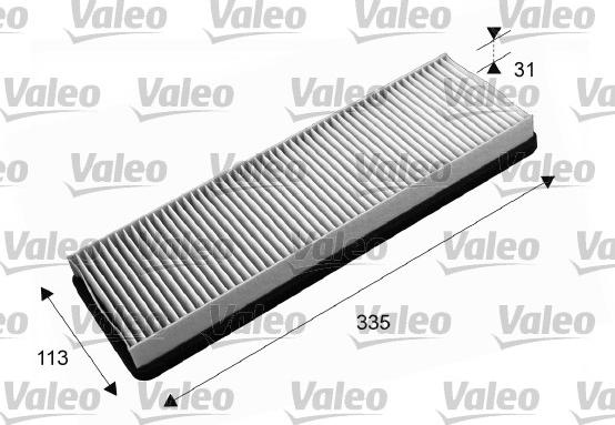 Valeo 715646 - Filter, interior air autospares.lv