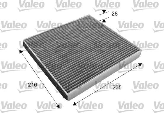Valeo 715641 - Filter, interior air autospares.lv