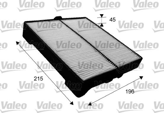 Valeo 715651 - Filter, interior air autospares.lv