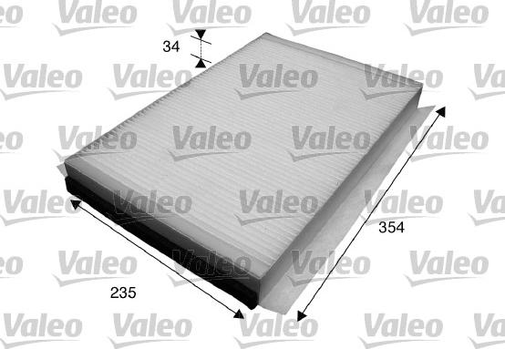Valeo 715601 - Filter, interior air autospares.lv