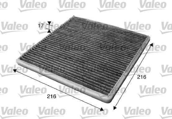 Valeo 715619 - Filter, interior air autospares.lv