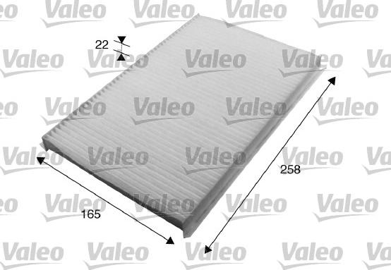 Valeo 715615 - Filter, interior air autospares.lv