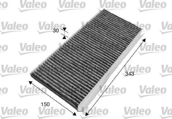 Valeo 715617 - Filter, interior air autospares.lv