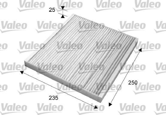 Valeo 715636 - Filter, interior air autospares.lv
