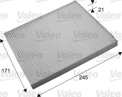 Valeo 715638 - Filter, interior air autospares.lv