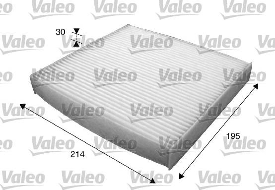Valeo 715620 - Filter, interior air autospares.lv
